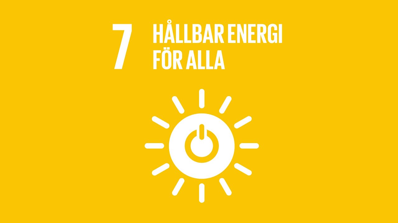 Globala målen nummer 7 - Hållbar energi för alla