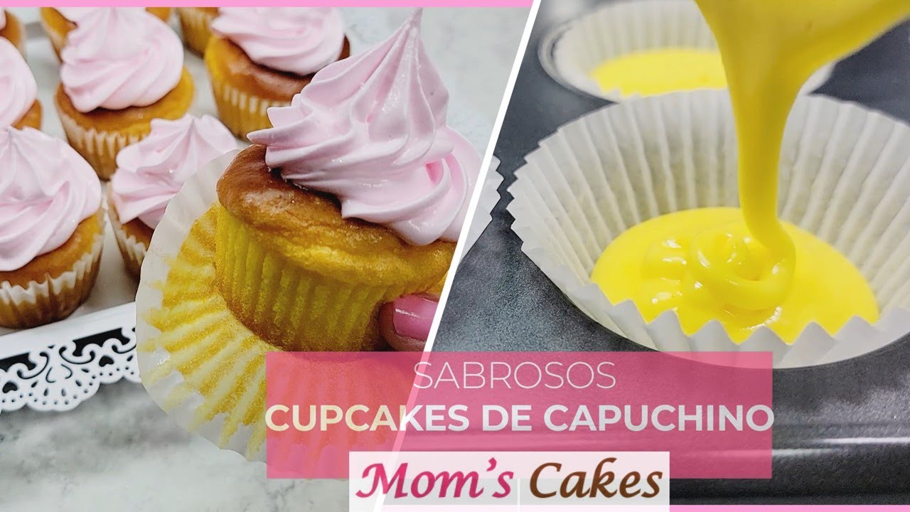 COMO HACER LOS MEJORES CABEZOTES O CUPCAKES🧁 DE CAPUCHINO/HOW TO MAKE CAPUCHINO CUPCAKES EASY(2021)