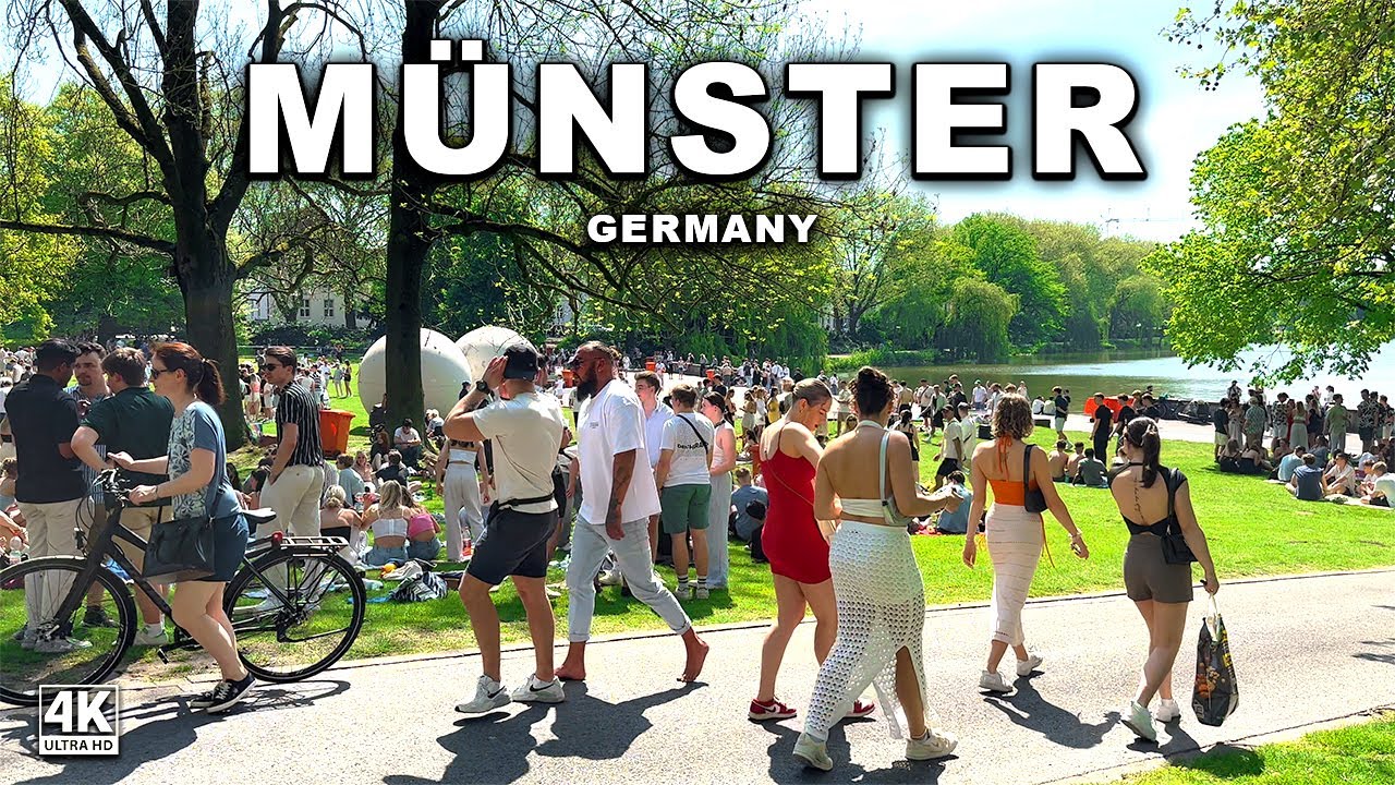 Münster, Germany 4k Walking Tour | Explore the Charming Streets & Landmarks