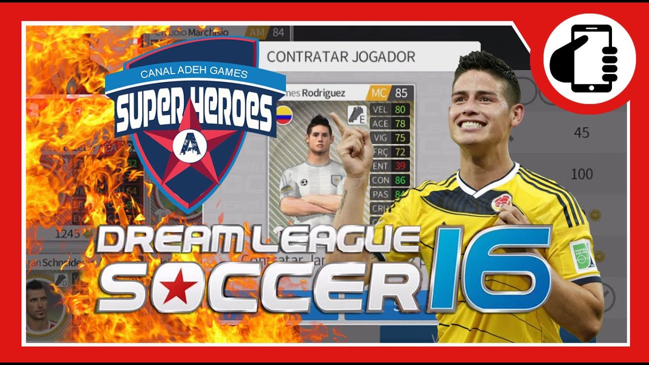 Dream League Soccer 16 - Comprando o James Rodrigues + Show do CR7