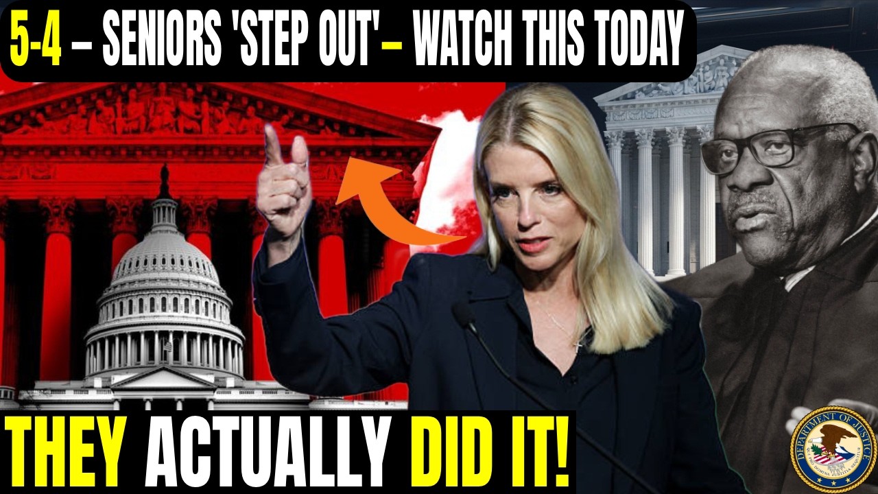 Supreme Court Issues 5-4 — Seniors, When Cops Say 'Step Out'— Watch This Today