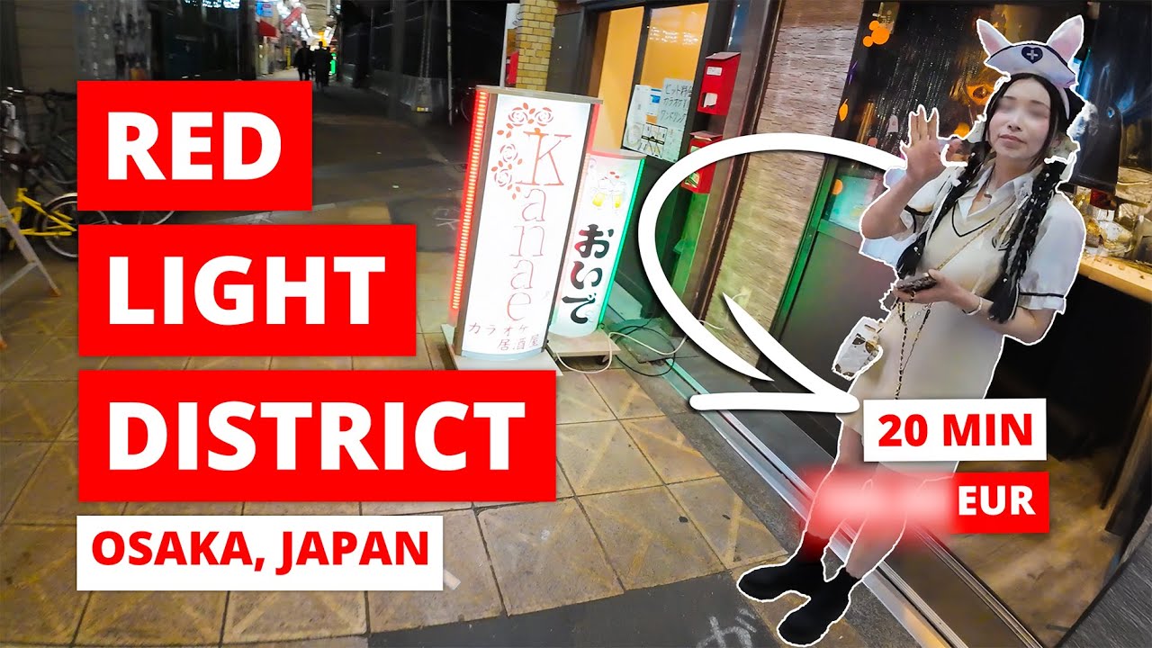Red light district of Osaka - This is how it works!