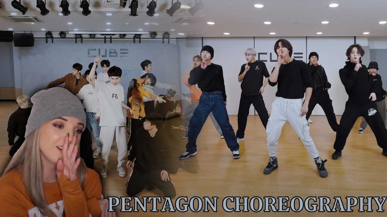 펜타곤(PENTAGON) - Shine l Dr. BeBe l Feelin' Like Choreography Practice Video Reaction