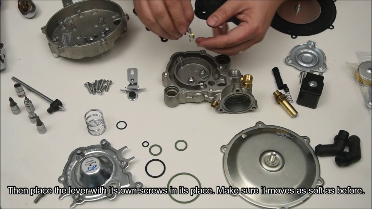 How to repair Tomasetto AT07 LPG Reducer