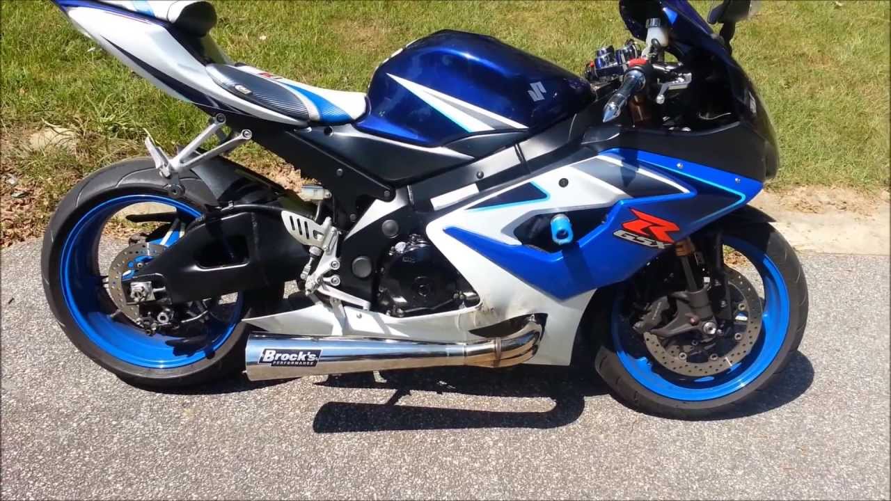 2006 GSX-R1000 Yoshimura v/s Hotbodies v/s Brocks Sidewinder