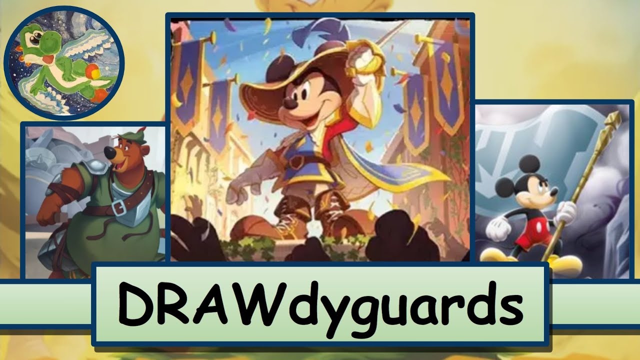 Mickey's Bodyguards🟡💿- Disney Lorcana Deck and Gameplay - Ursula's Return