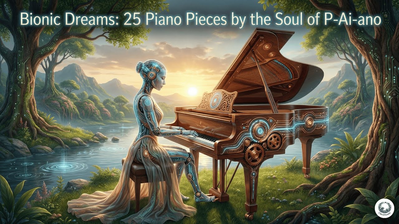 Bionic Dreams: 25 Piano Pieces by the Soul of P-Ai-ano 🌿🎹