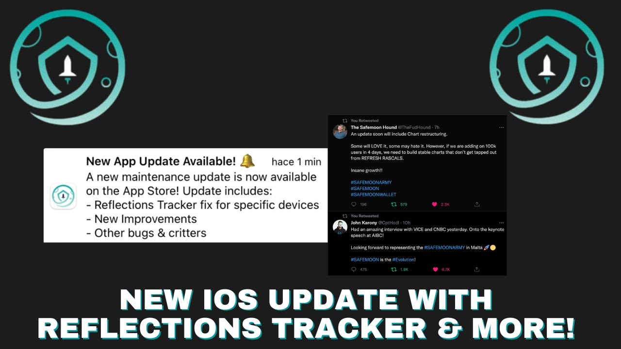 NEW SAFEMOON IOS WALLET UPDATE! CEO JOHN KARONY INTERVIEWS WITH BIG MEDIA OUTLETS!