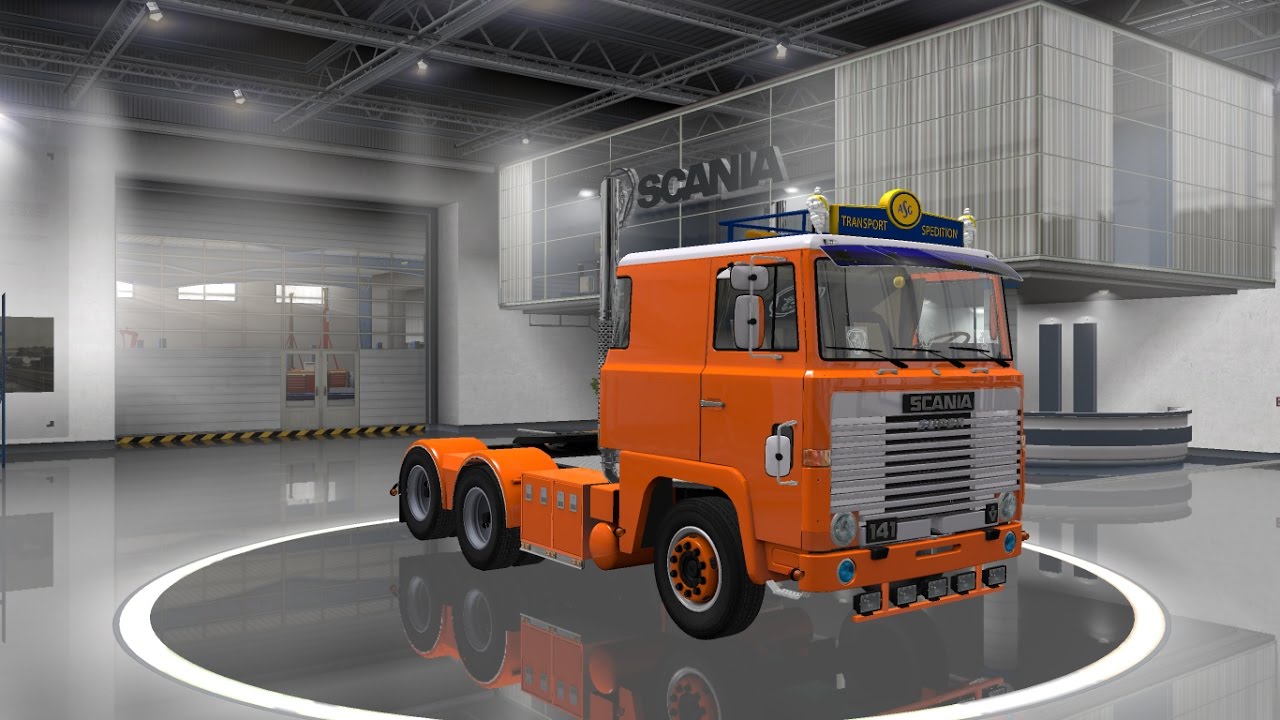 Euro Truck Simulator 2 обзор мода (SCANIA 1 SERIES)