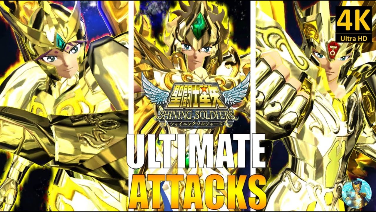 SAINT SEIYA SHINING SOLDIERS : COMPILATION DES ATTAQUES ULTIMES