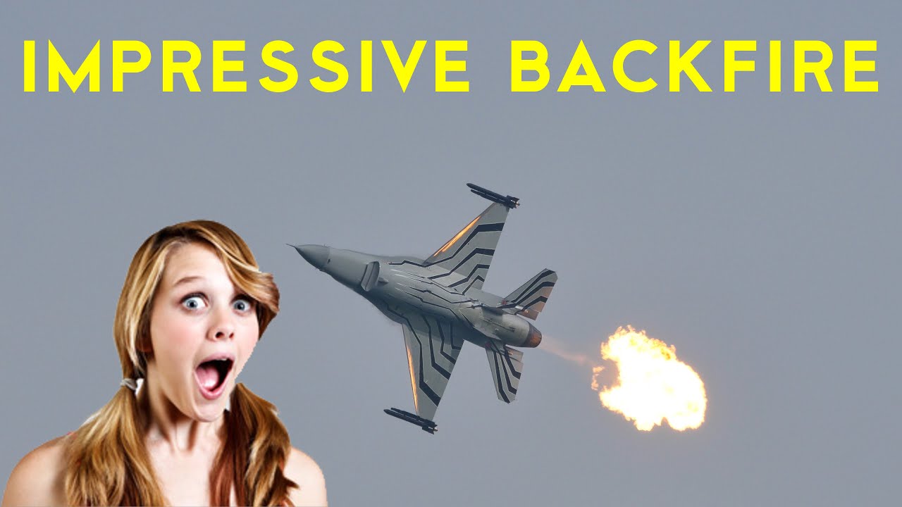 Afterburner Failure 💥 (Jet Engine Compressor Stall) Belgian Air Force F-16 at Zeltweg AirPower 2016
