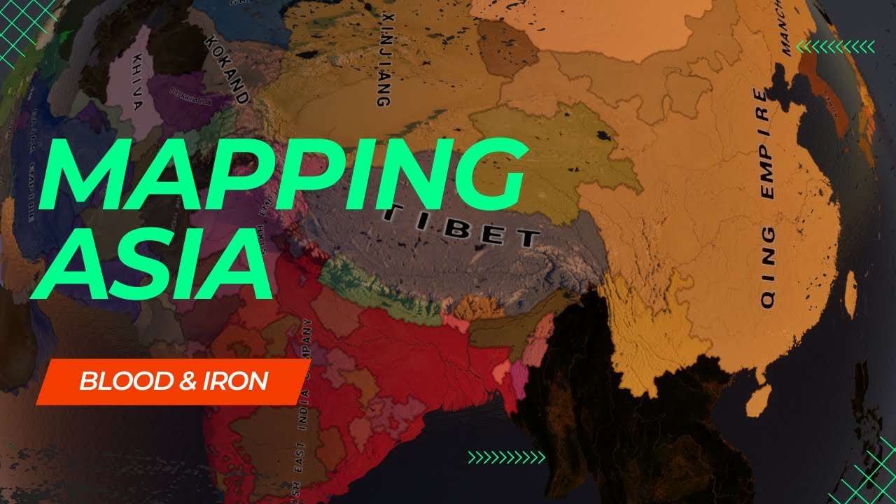 Devlog 03 - India, China, Persia, Japan & More, Unreal Engine Grand Strategy Project