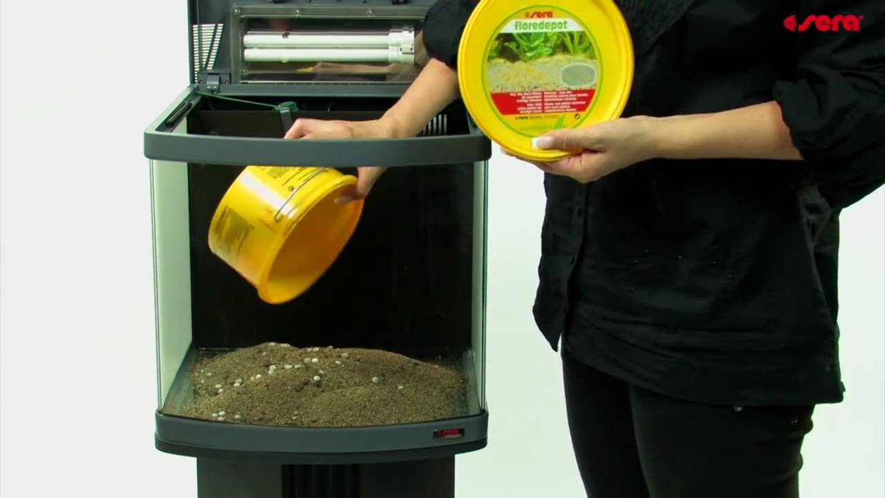 It is so easy to set up a sera biotope aquarium