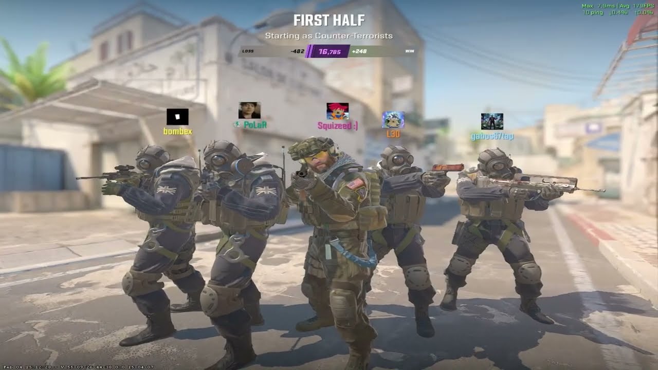 CS2 Gameplay - 17k pontos - South America