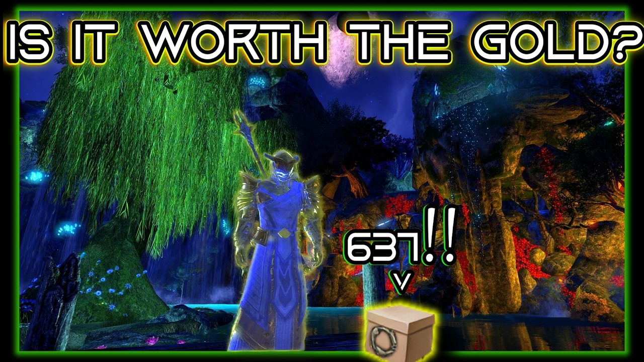 ESO - Opening 637 Jubilee Event Boxes + Gold Value Breakdown