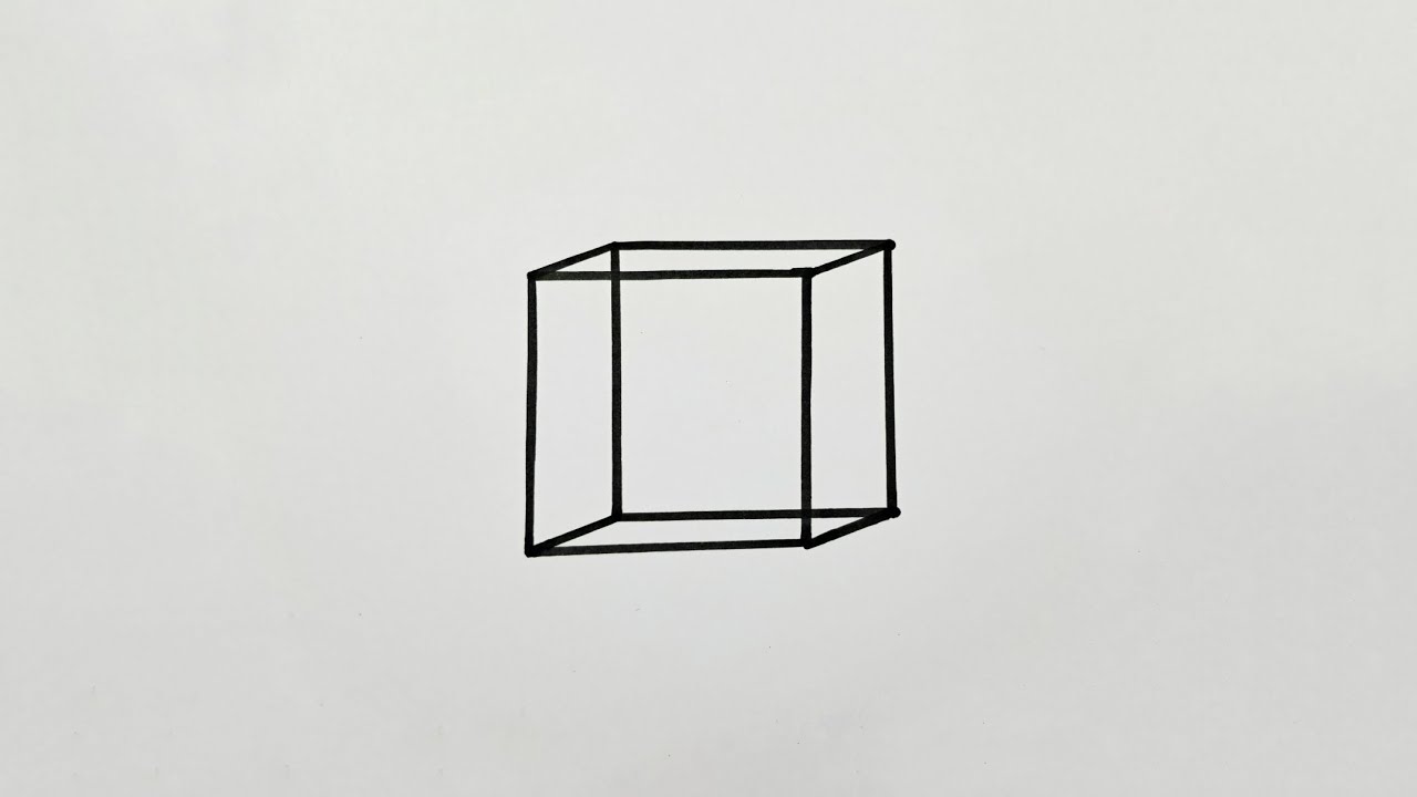 How to draw perfect CUBE