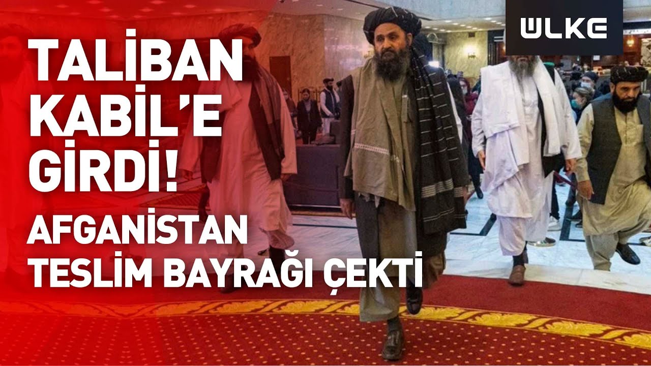 Taliban Kabil'e girdi! Başkan Ghani ülkeyi terk etti