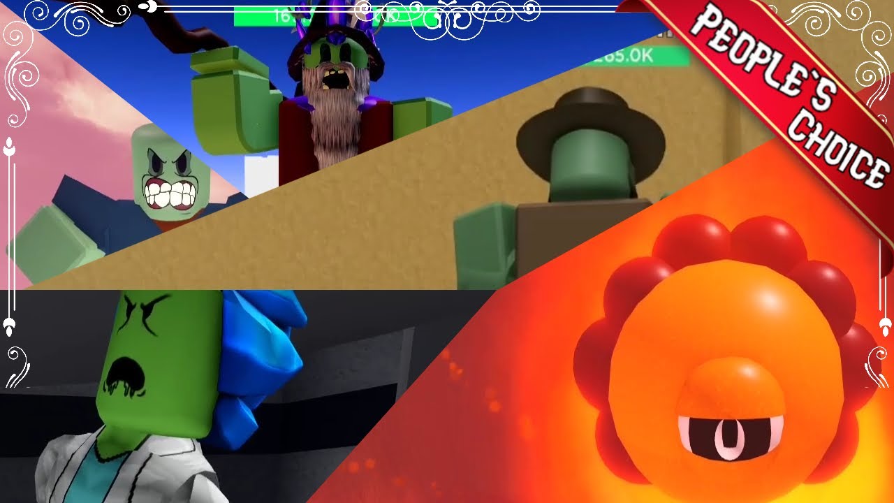 All BOSSES Thus Far (People's Choice) •Zombie Strike• | Roblox