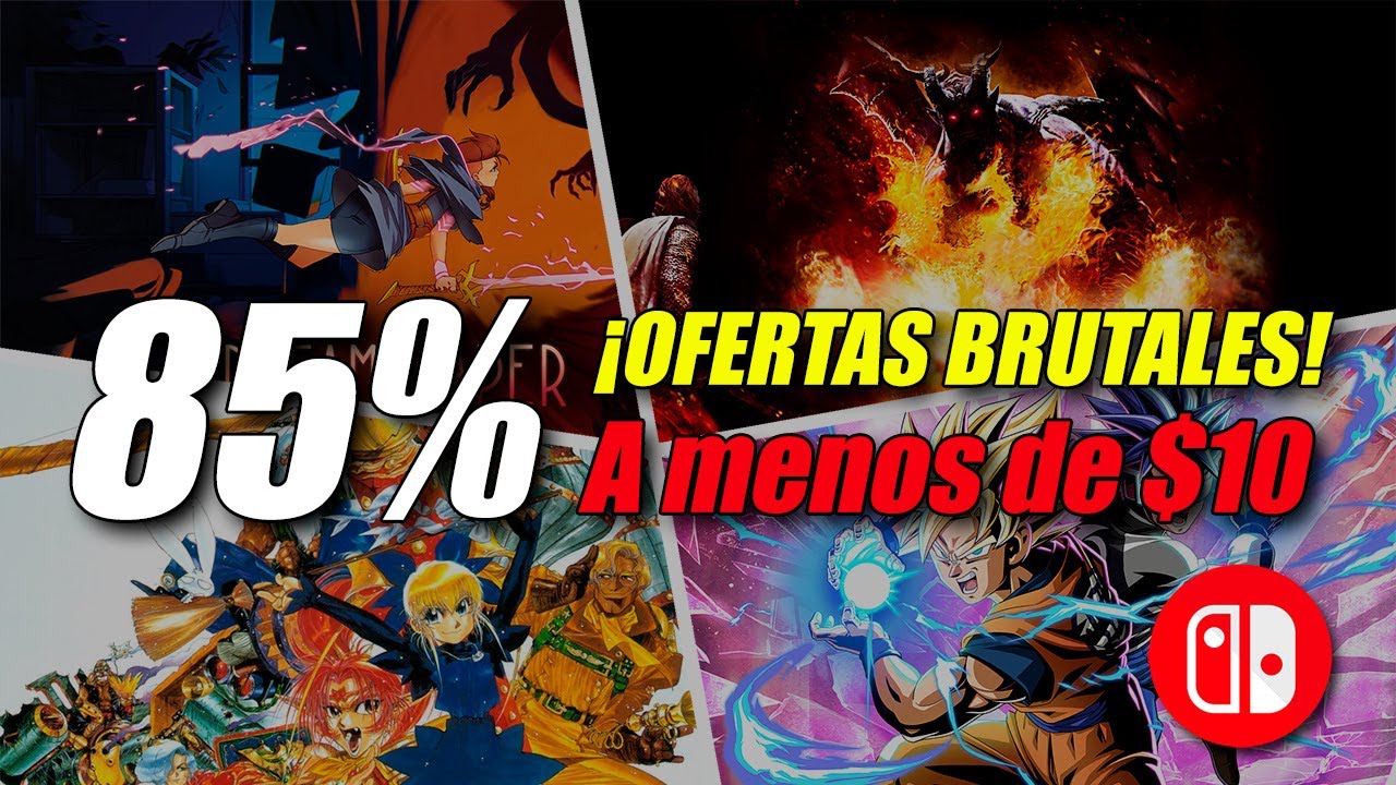 🚨¡10 JUEGOS ESCONDIDOS por menos de 10 Dólares o Euros! Rebajas Switch Ofertas Nintendo Switch Eshop