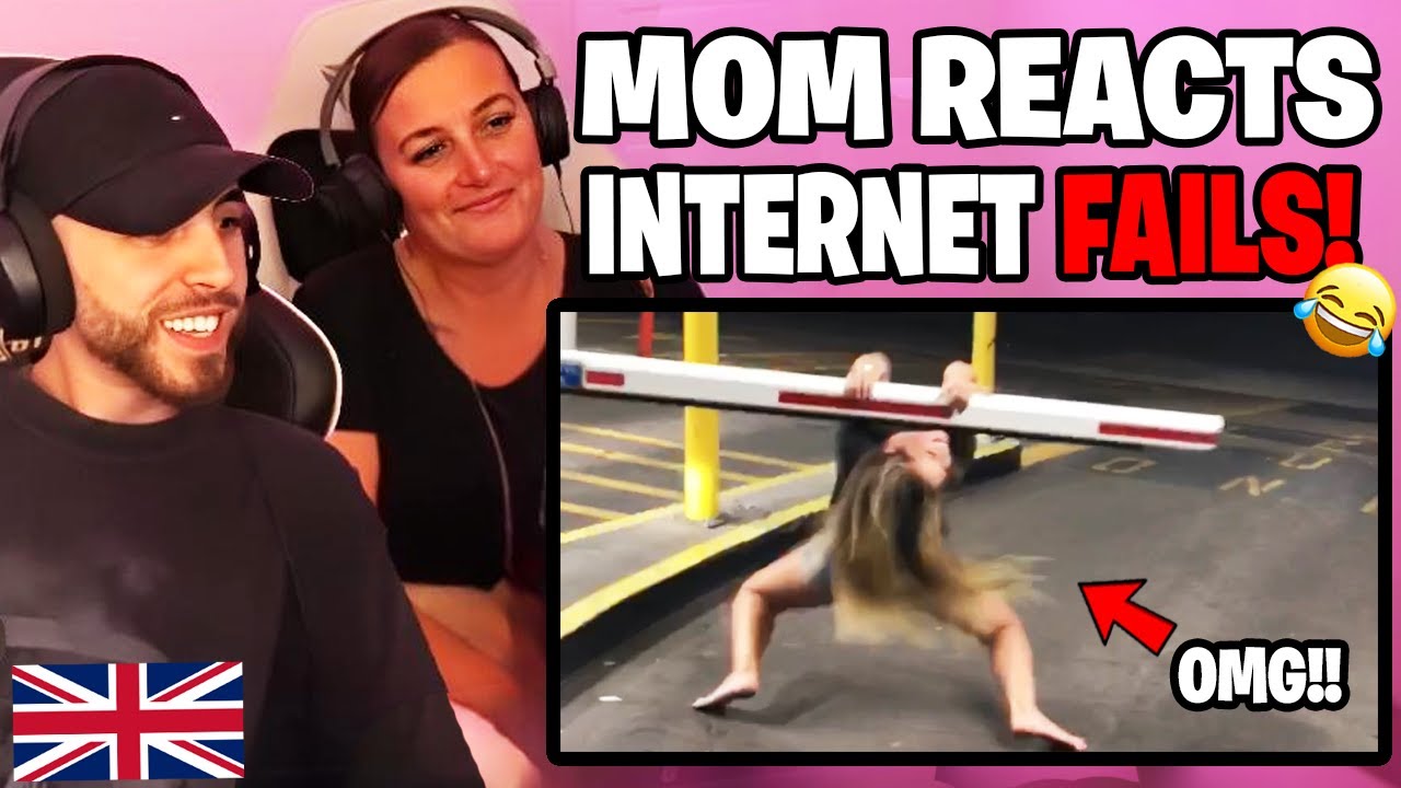 British Mom Reacts to Internet Fails for the FIRST Time!
