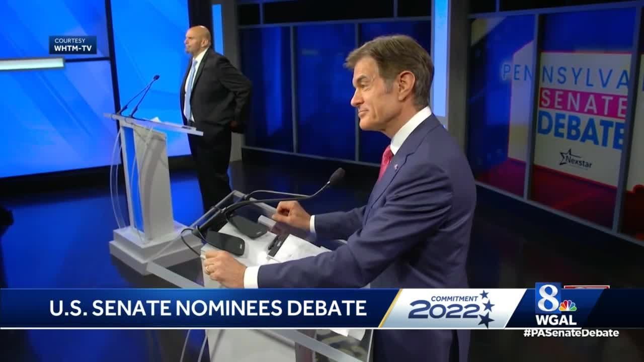 Oz, Fetterman Pennsylvania US Senate debate recap