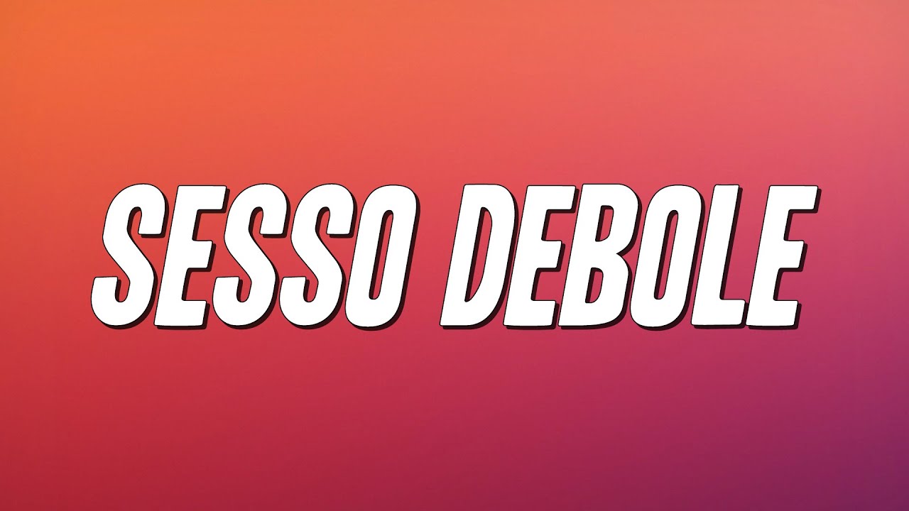 elisa - Sesso debole (Testo)