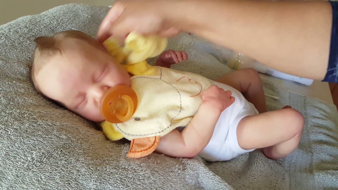 Reborn Jonah's First Bath~ Levi By Bonnie Brown.