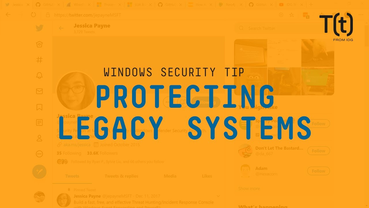 How to protect legacy systems on a Windows network