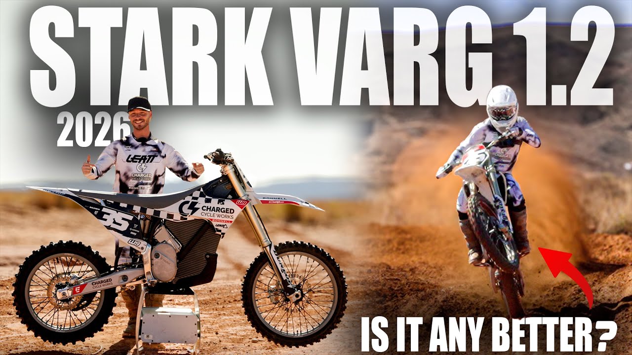 Гонщики впервые пробуют НОВЫЙ Stark Varg MX 1.2 2026 года!