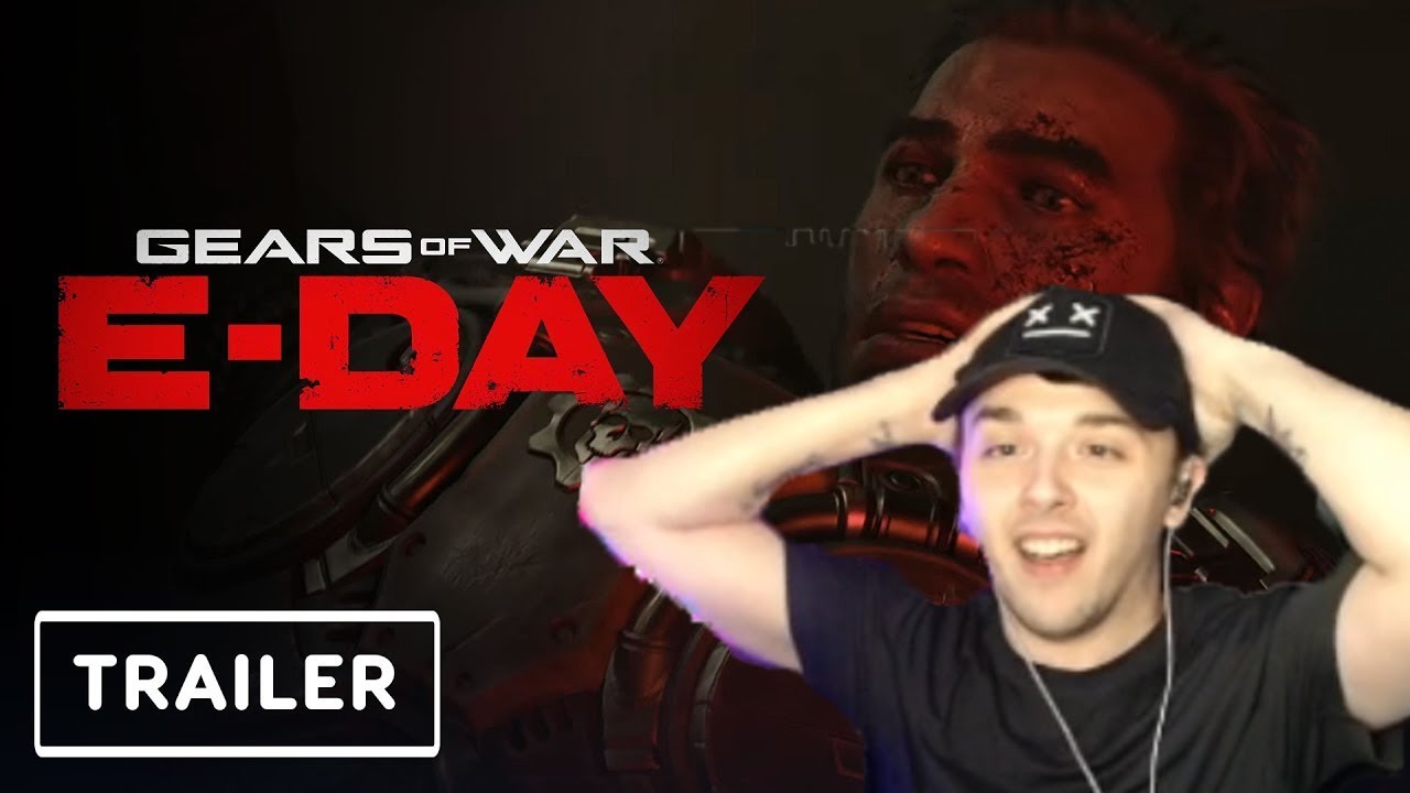GEARS OF WAR E-DAY GAMEPLAY TRAILER LIVE REACTION (GEARS 2024)