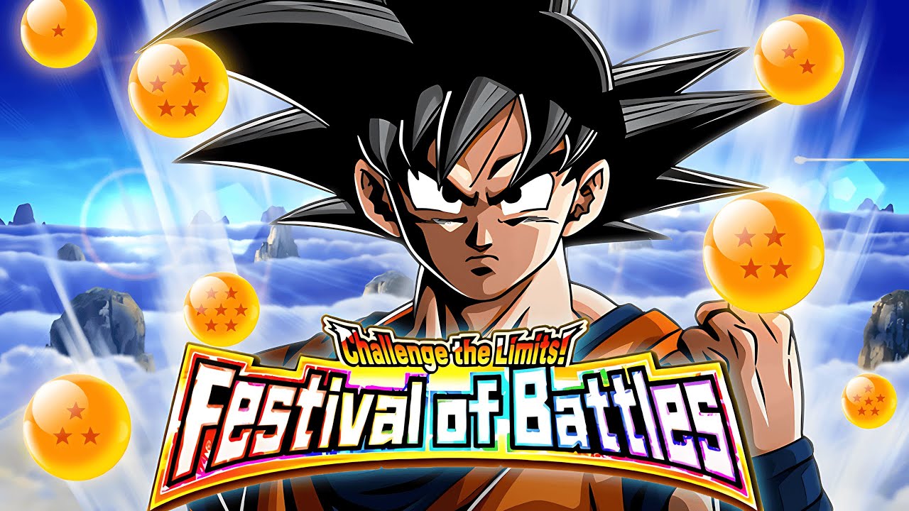TOP 5 LR!! EZA LR AGL KAI GOKU VS FESTIVAL OF BATTLES! (DBZ Dokkan Battle)