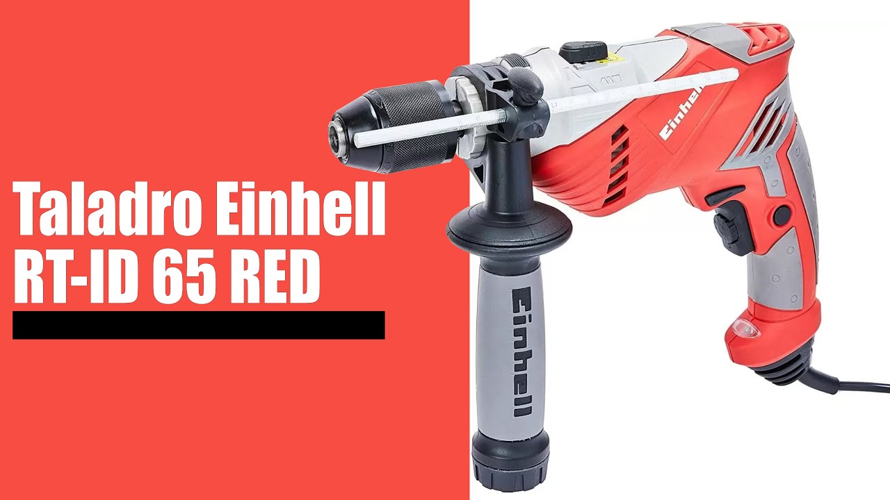 Taladro Einhell RT-ID 65 RED con Percutor