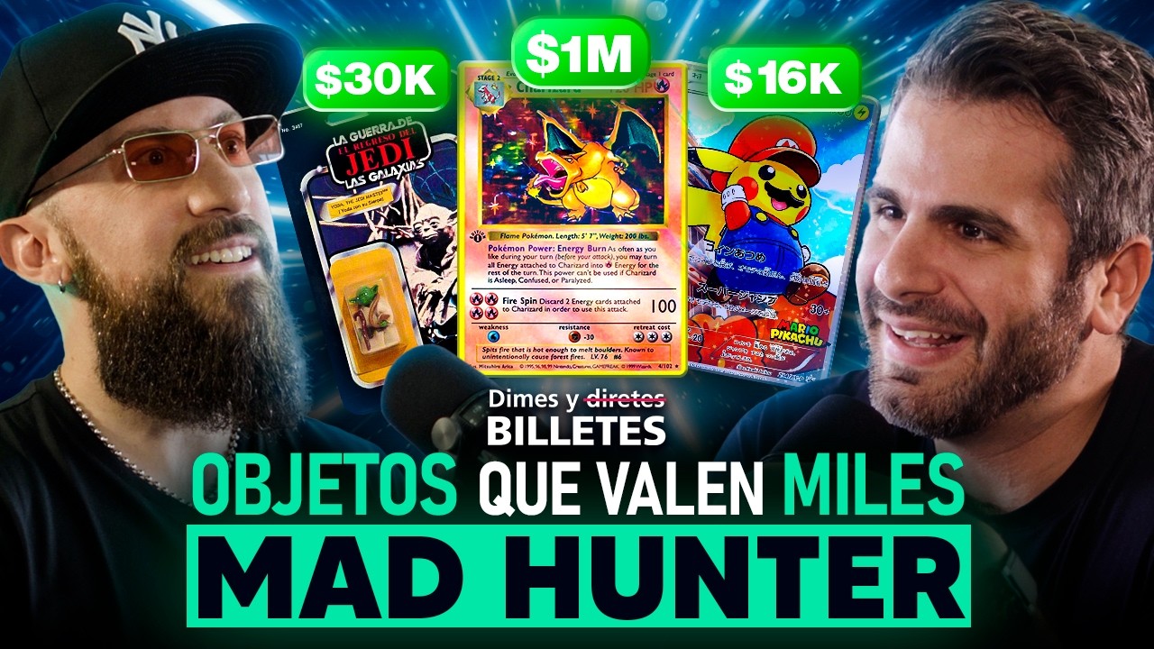 Madhunter: Así se hace dinero con JUGUETES | Hot Wheels, Pokémon y Nostalgia | Dimes y billetes #403