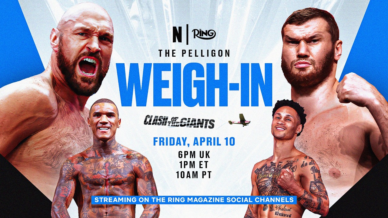 Tyson Fury vs Arslanbek Makhmudov | WEIGH-IN