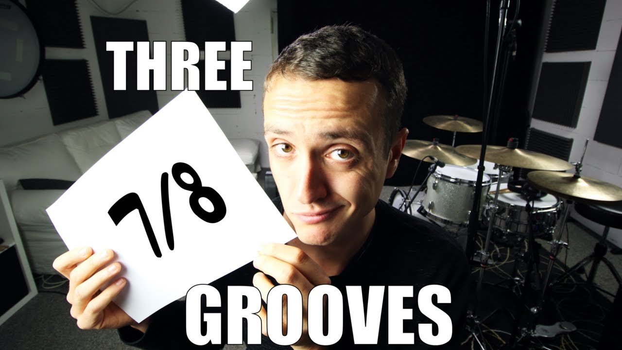 Three 7/8 Grooves - Daily Drum Lesson