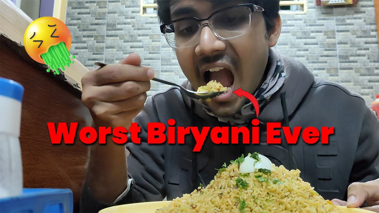 I tried the worst BIRYANI at Tezpur 🤢🤮 | Vlog