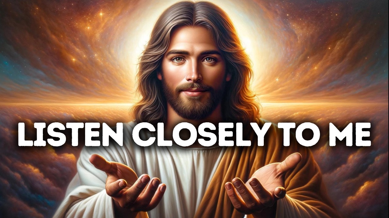 Listen Closely to Me | God Says | God Message Today | God's Message Now | God Message Now