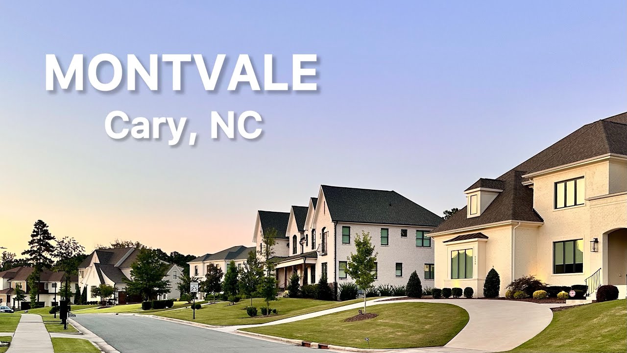 Touring Montvale: The BEST Neighborhood in Cary, NC