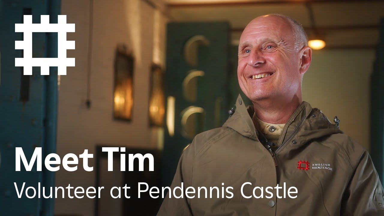 Meet volunteer Tim: sharing his passion for Pendennis Castle