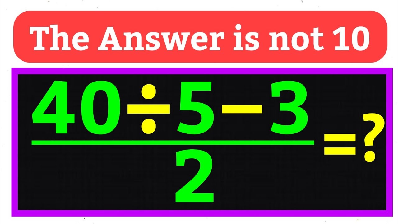 This Equation Stumps Everyone! | Can you solve it? 