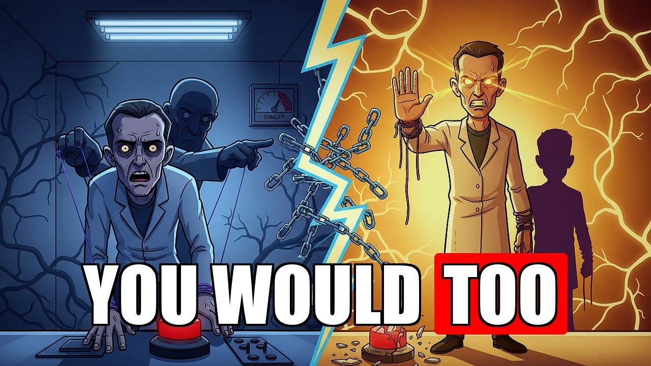 The OBEDIENCE Experiment That Terrified Psychologists (Milgram Explained)