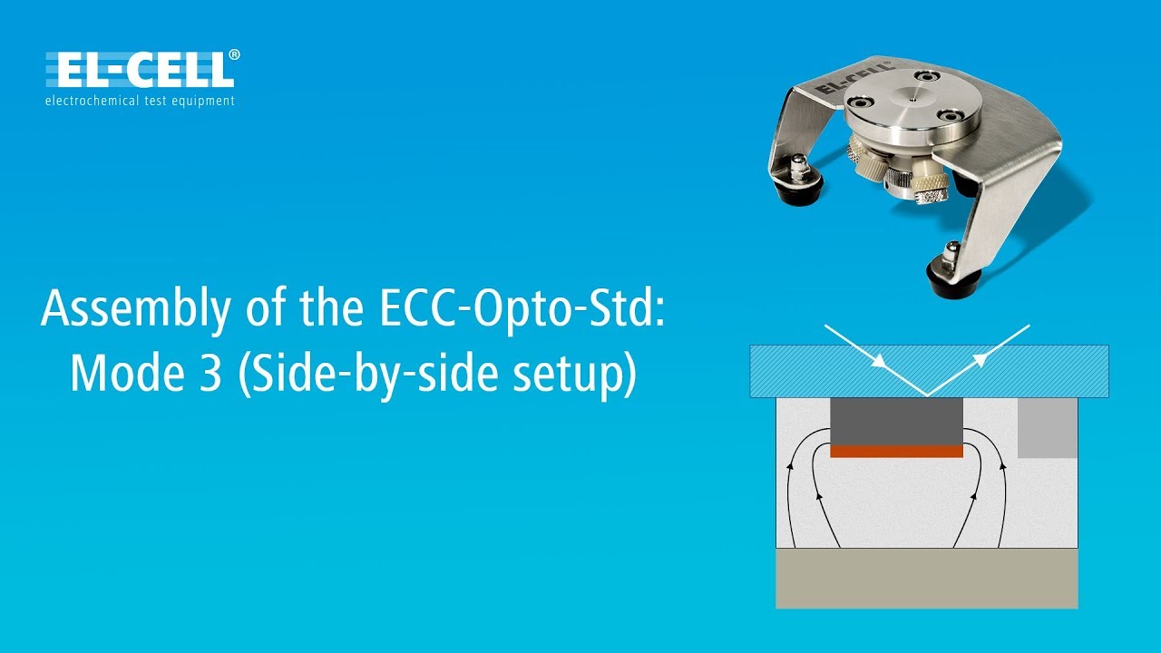 ECC-Opto-Std Assembly Mode 3 (3-electrode side-by-side setup) 04/2018