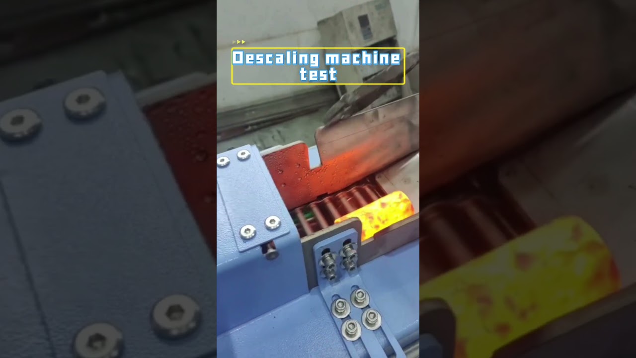 Forging descaling machine# Descaling# Scale cleaning# Forging automation