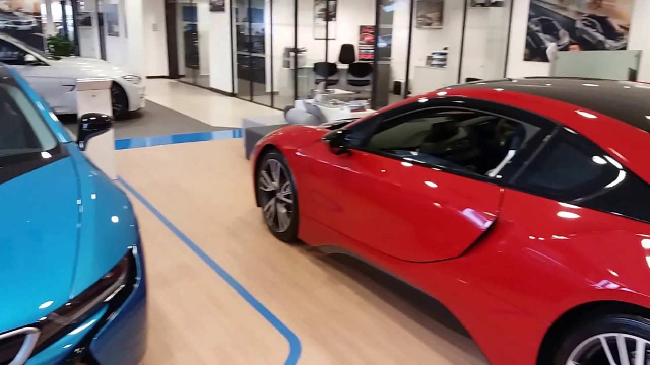 BMW i8 Protonic Red Edition and Blue Color|Exterior and Interior Detail Walkaround 1080p