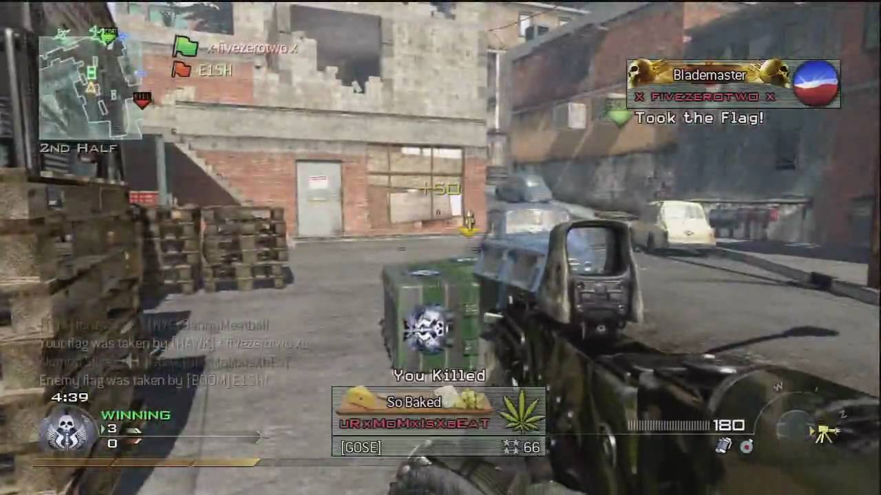 Modern Warfare 2: TAR 21 CTF Match - Sandy Ravage