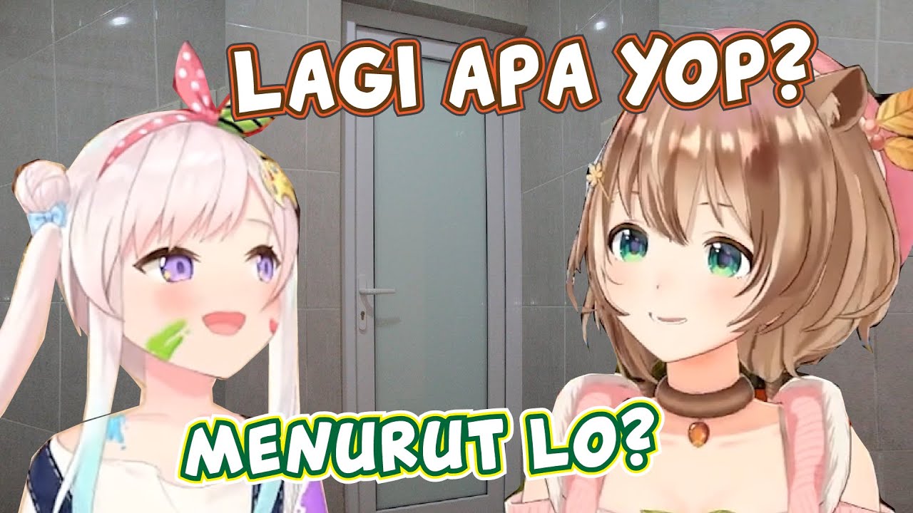 Iofi Heran Tiba-tiba Risu Nyamperin Pas Iofi Mandi