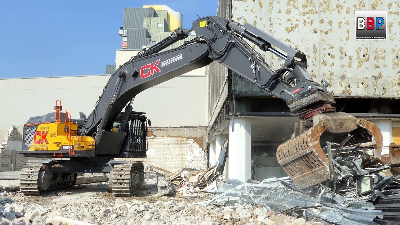 **NEW** VOLVO EC750E L, Demolition Site / Abbruch Baustelle, Göppingen 06.09.2018.