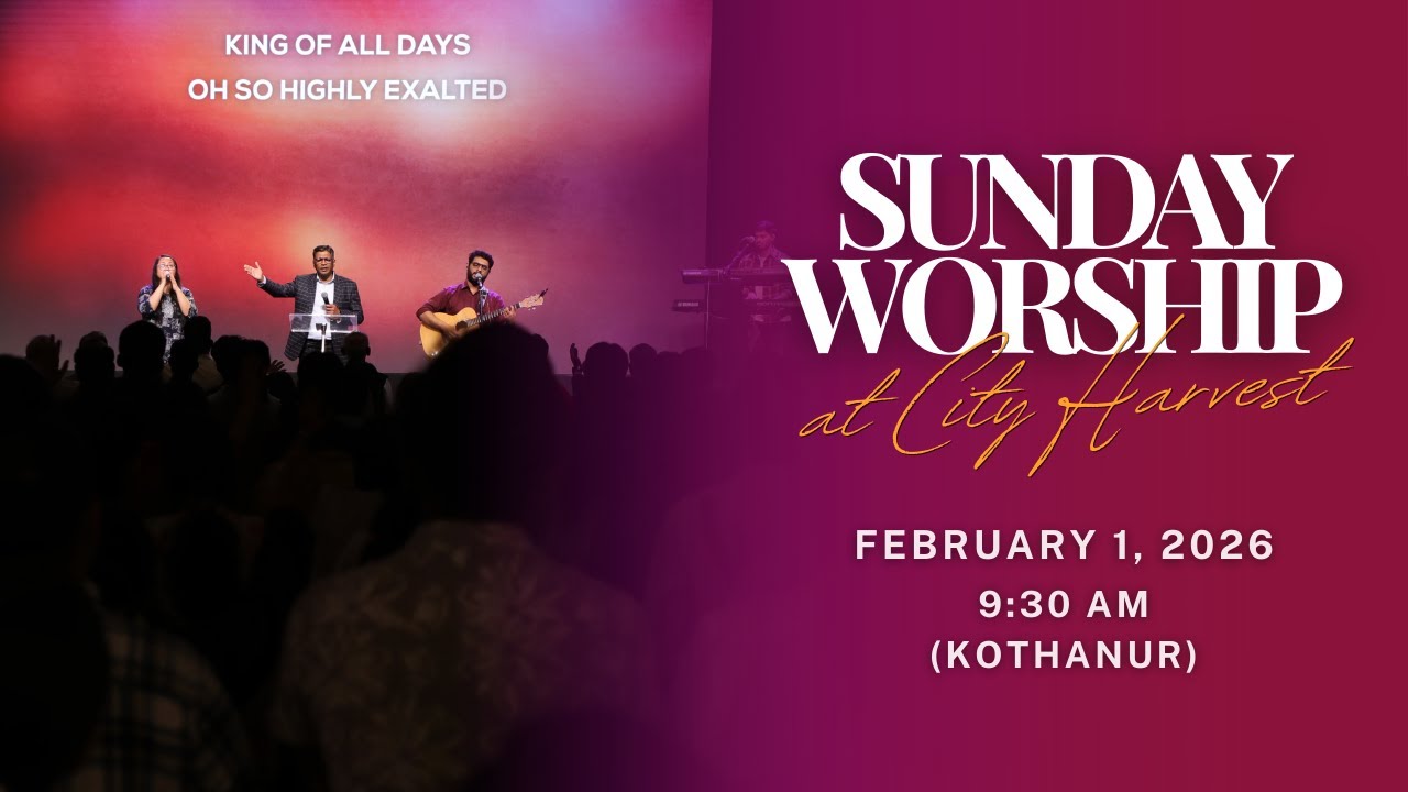 🔴 LIVE Sunday First Service | Live Online Church Service | City Harvest | February 1, 2026