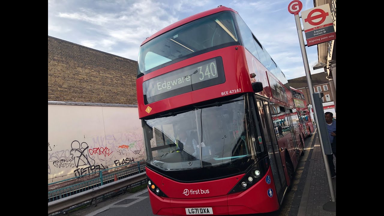 London Bus Route - 340 - Harrow Bus Station - Edgware Bus Station