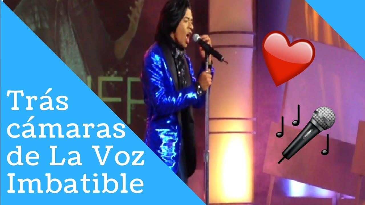 COMO FUE PRODUCIR LA FINAL DE LA VOZ IMBATIBLE? / VLOG